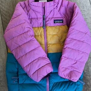 Patagonia Kids Pink Puffer Jacket